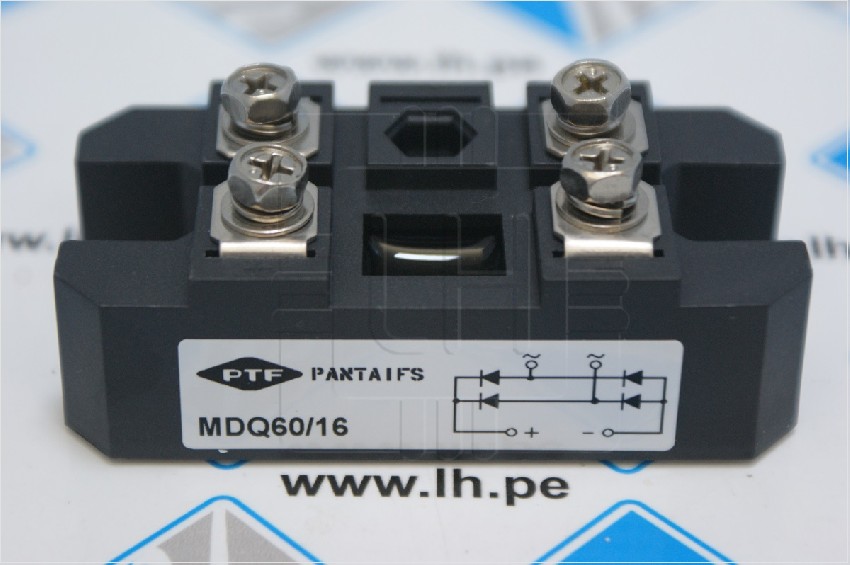 MDQ60-16             DIODE PHASE BRIDGE RECTIFIER 60A, 1600V