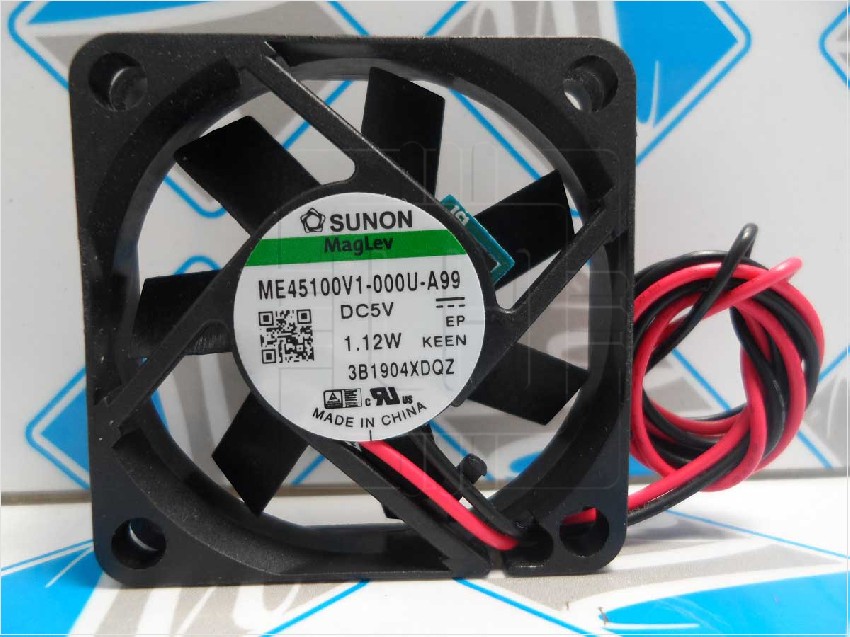 ME45100V1-000U-A99          Ventilador DC, axial, 5VDC, 45x45x10mm, con cables