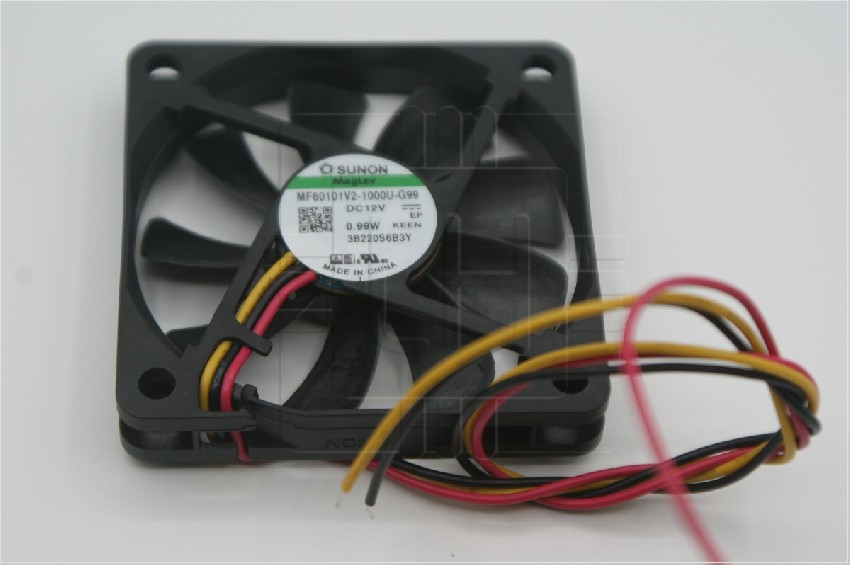 MF60101V2-1000U-G99                       Ventilador DC, axial, 12VDC, 60x60x10mm, 24.12m3/h