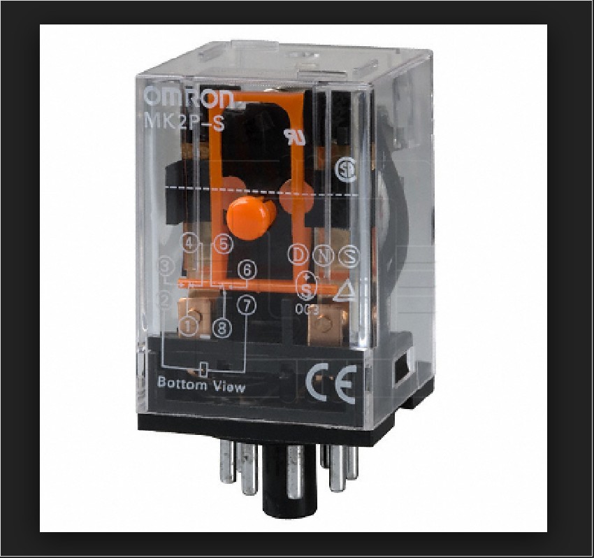 MK2P-S-AC24    RELAY ENCAP. 8 PINES 24VAC