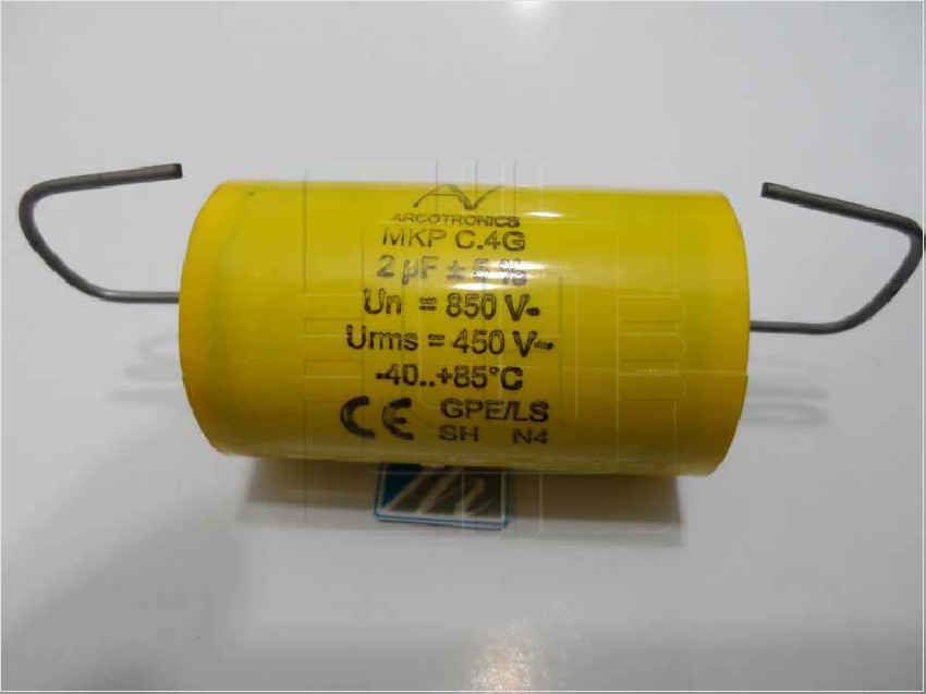 C4GAMUD4200AA1J Condensador polipropileno C4C,2uF 850Vdc