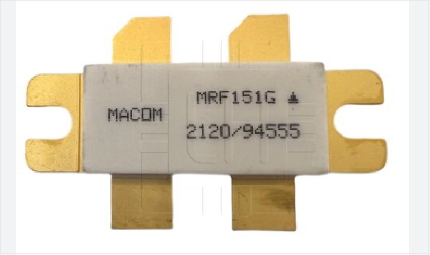 MRF151G        Transistor de óxido metálico (MOSFET) y radiofrecuencia (RF), 5-175MHz, 300Watts, 50V