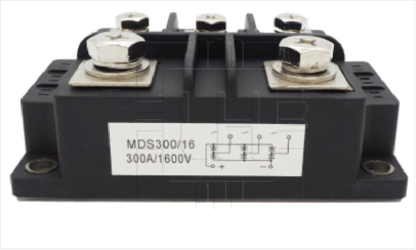 MDS250A                        Diodo rectificador trifásico 250Amp, 1600V