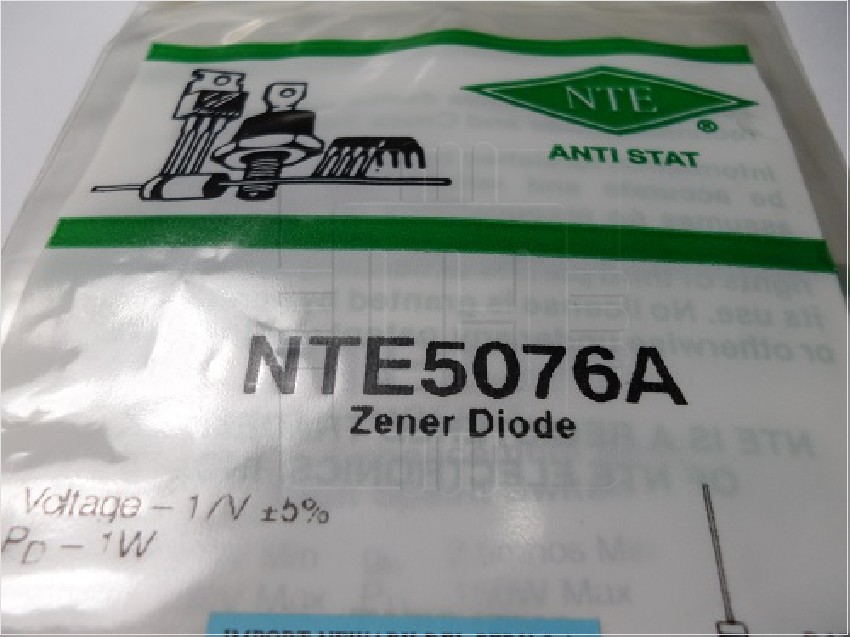 NTE5076A  DIODO ZENER  17.0 Volt 1 Watt