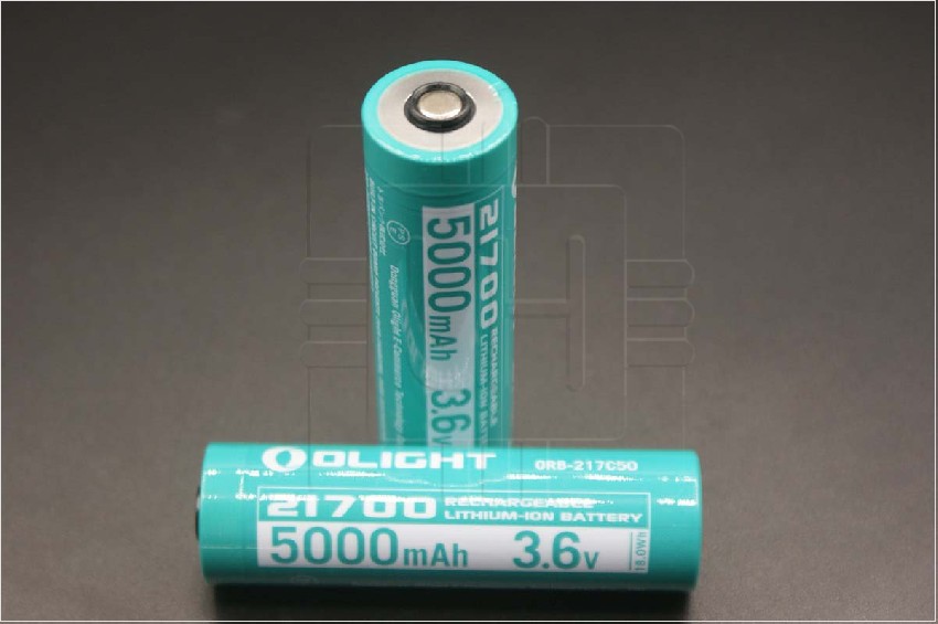 ORB-217C50 21700                 Batería recargable, Lithium-ION, 3.6V, 5000mAh (21700) Marca: OLIGHT