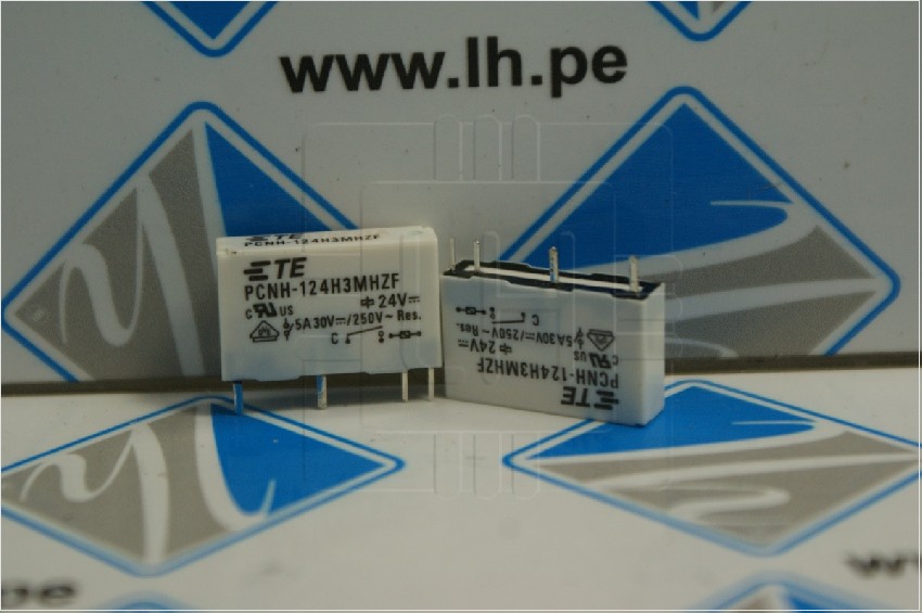 PCNH-124H3MHZF           Relay miniatura 24VDC, 4 pines, 5A