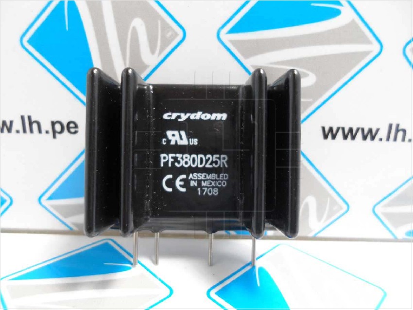 PF380D25R       Relé semiconductor; Uguía:4VCC; 25A; 48÷530VCA; THT; SIP