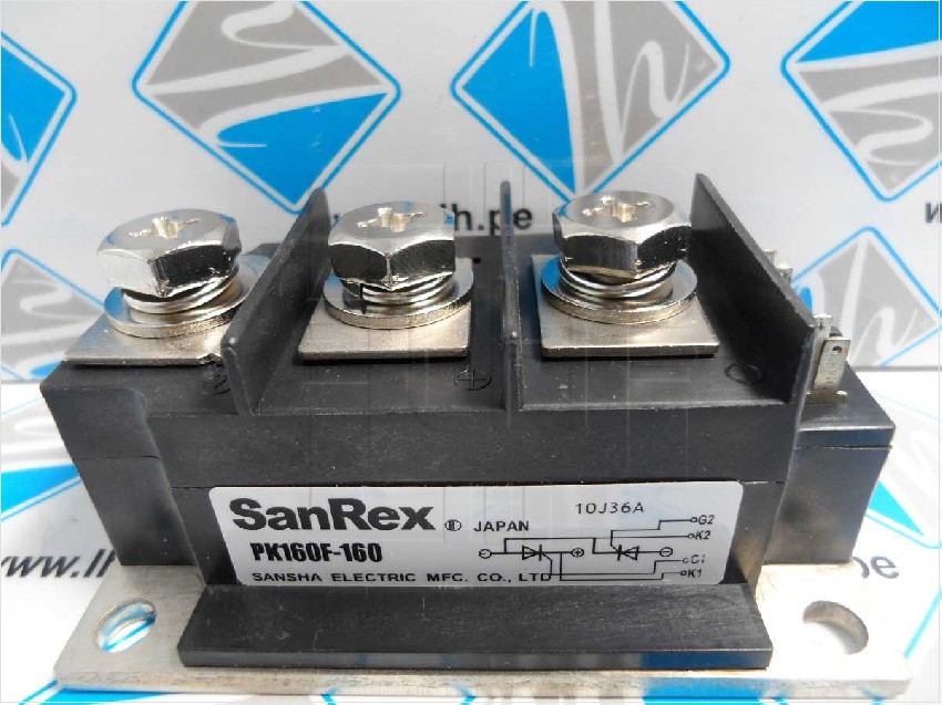 PK160F-160                    Modulo Thyristor 160A, 1600 Voltios; Marca: Sanrex