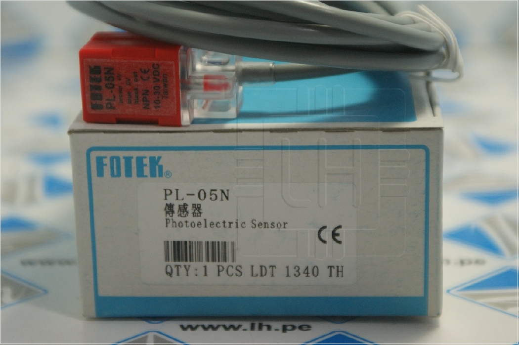 PL-05N                Sensor de proximidad inductivo 5mm, con salida NPN, marca Fotek