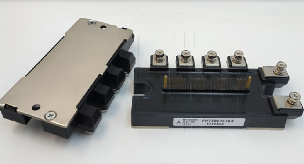 PM75RL1A120           Power Driver Module IGBT 3 Phase 75A, 1200V, Marca: Mitsubishi