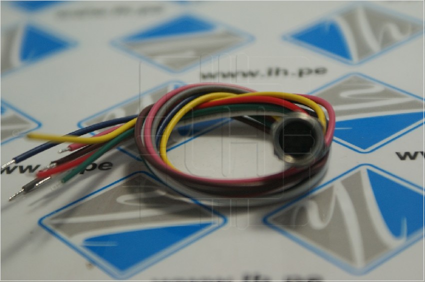 PXMBNI08RPF08AFLM8002            Conector circular M8, A-coding, 8 Pines, Hembra, 0.2M