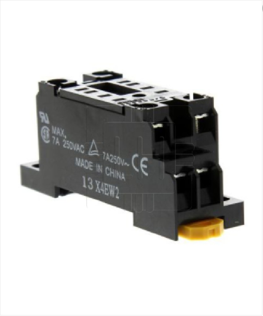 PYF08A-E               RELAY SOCKET 8 POSITION DIN RAIL