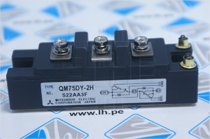 QM75DY-2H                         TRANSISTOR MODULES QM75DY-2H HIGH POWER SWITCHING USE INSULATED