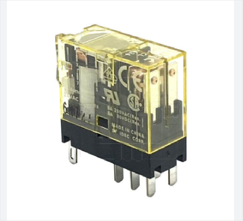 RJ2S-CL-A24              Rele Miniatura 24VAC, 8 Pines, Icantactosmáx: 8A, IDEC