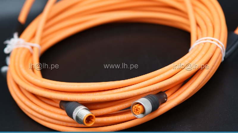 RST 4-RKT 4-1006/10M                    Cable para sensores; M12; 4 PIN, salida hembra y macho, enchufe; 4A, 230VDC; 230VAC; 10M, LUMBERG