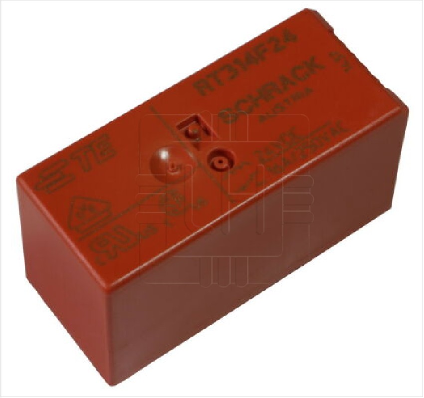 RT174024 3-1393239-9            Relay electromagnético, bobina 24VDC, SPDT, 5 Pines