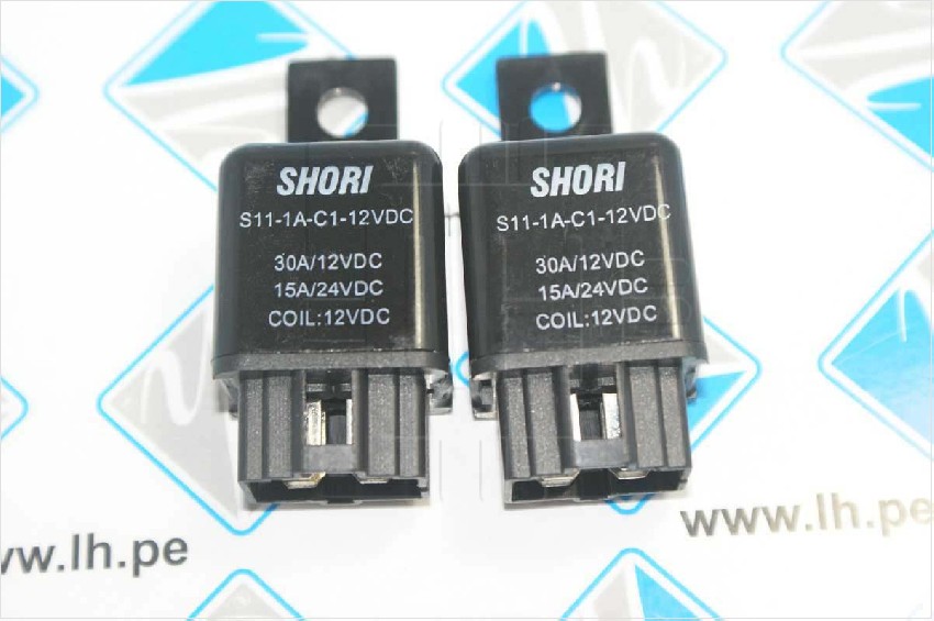 S11-1A-C1-12VDC                Relay electromagnético 12VDC, 30A, SPST-NO