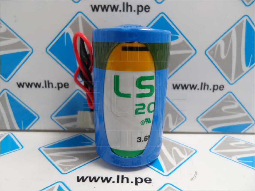 LSH20 With Cables            Bateria Lithium 3.6V, 1300mAh, Tamaño D, con cables