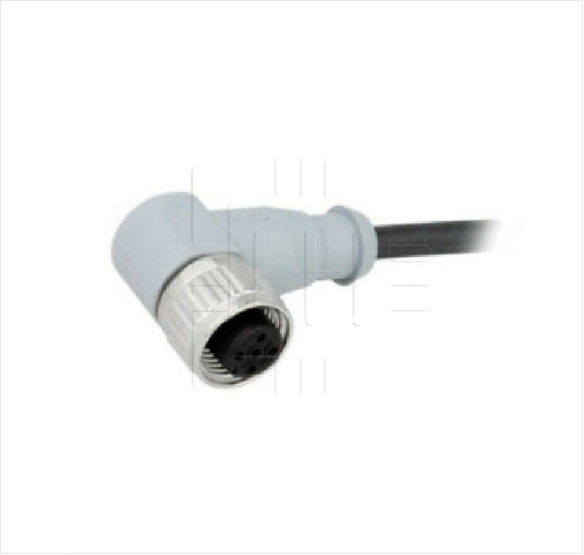 SAL-12-RKW4-3/A1               Conector M12, 4 Pines, hembra, con cable de 3m