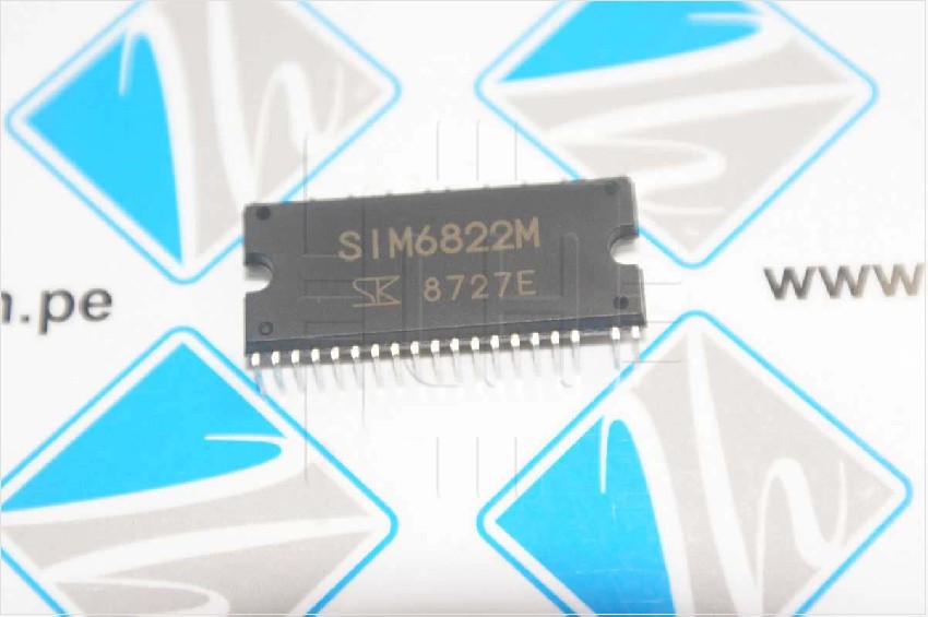 SIM6822M     IC BRIDGE DRIVER PAR 40DIP Driver Motores de CA IGBT 40-DIP LF2971