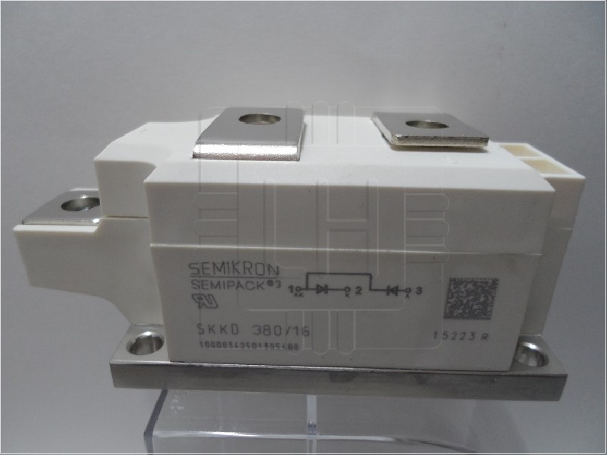 SKKD380/16      Power Module Diode, 1.6 kV, 380 A, 1.25 V