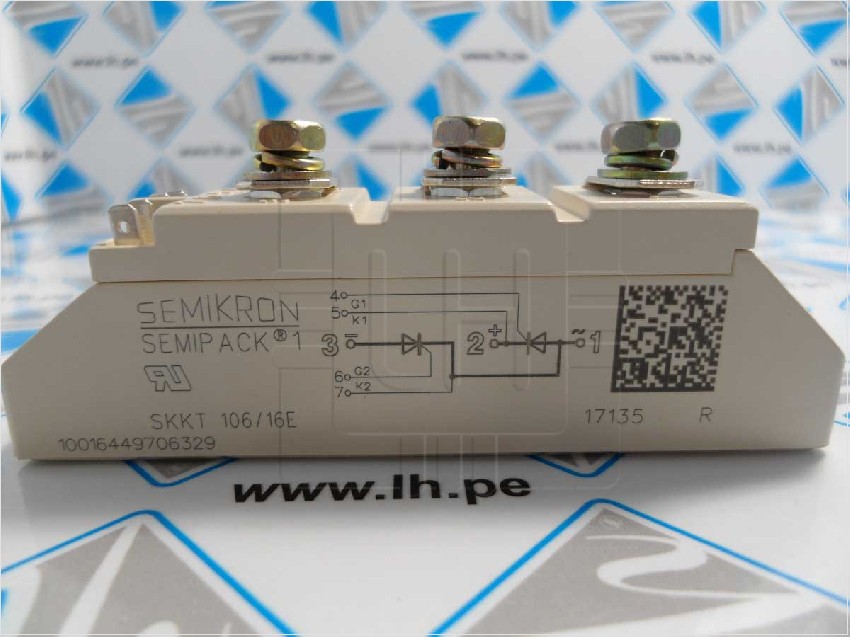 SKKT106/16E SKKT 106/16E      Thyristor Modulo