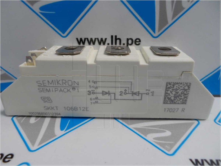 SKKT106B12E        MODULO SEMIPACK1 106A 1200V