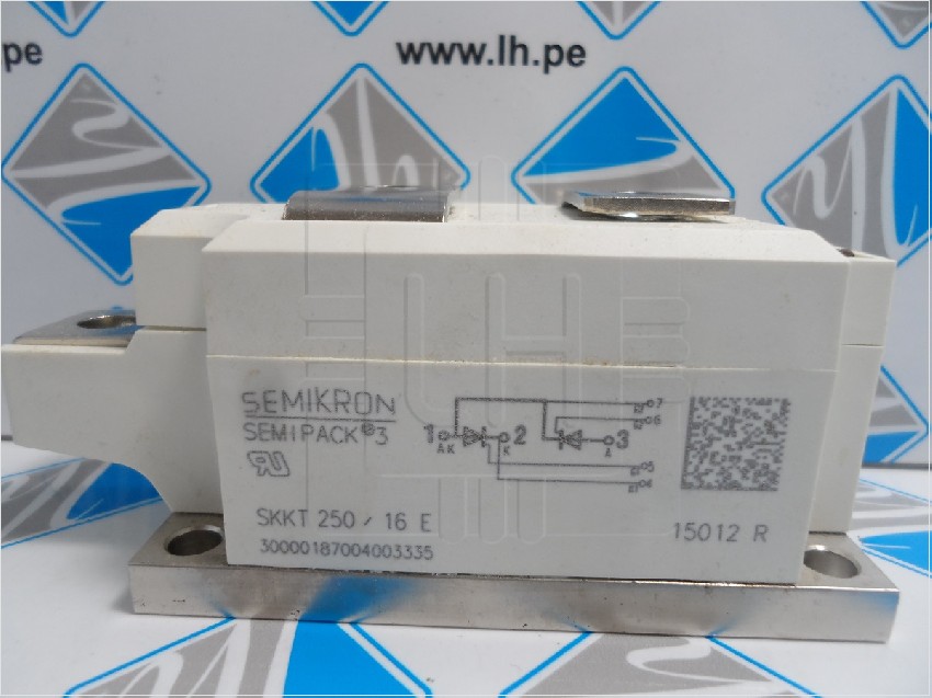 SKKT250/16E  MODULO SCR SEMIPACK 250A, 1600V