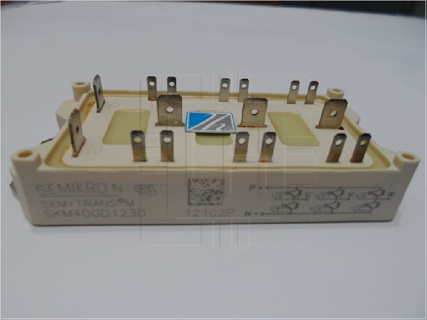 SKM40GD123D    Transistor: IGBT; 1,2kV; 40A; 200W; SEMITRANS