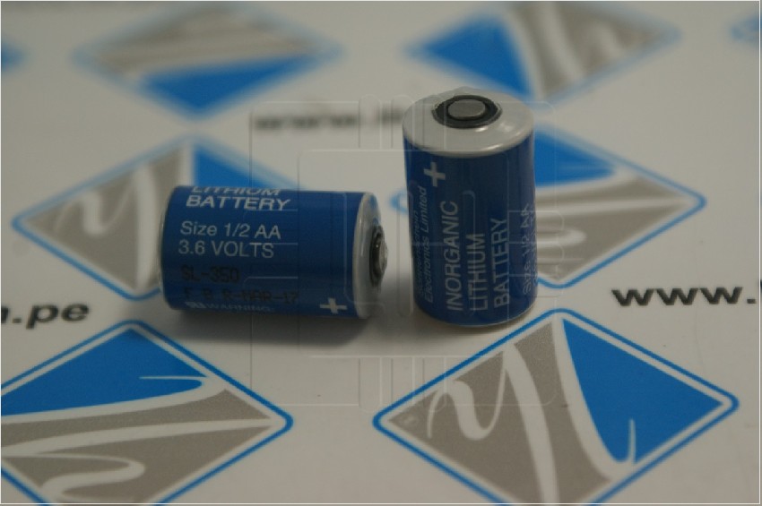 SL-350 11 1 03501 00    Batería lithium 3.6V, 1/2AA, 1000mAh