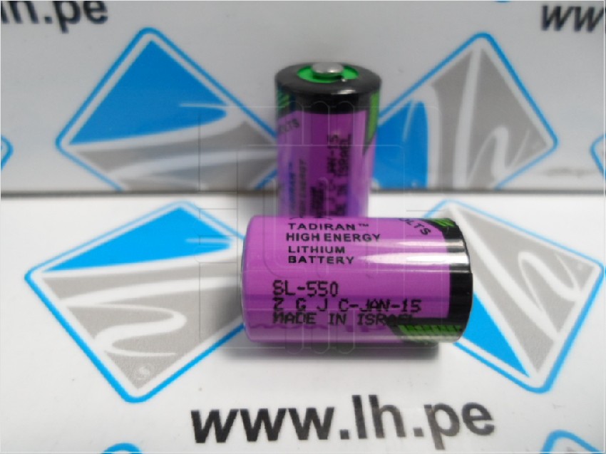 SL-550    Battery Lithium 1/2AA 800mAh