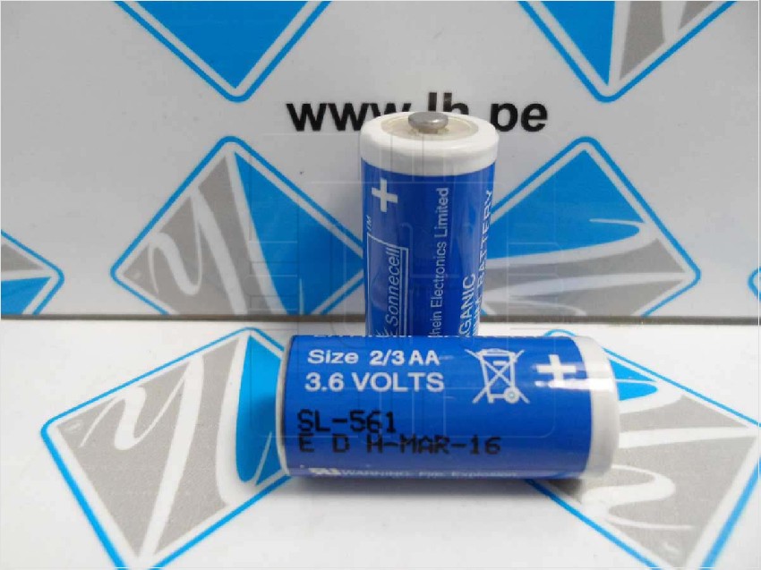 SL-561 1110561100      Battery lithium 2/3AA, 3.6V, Sonnenschein