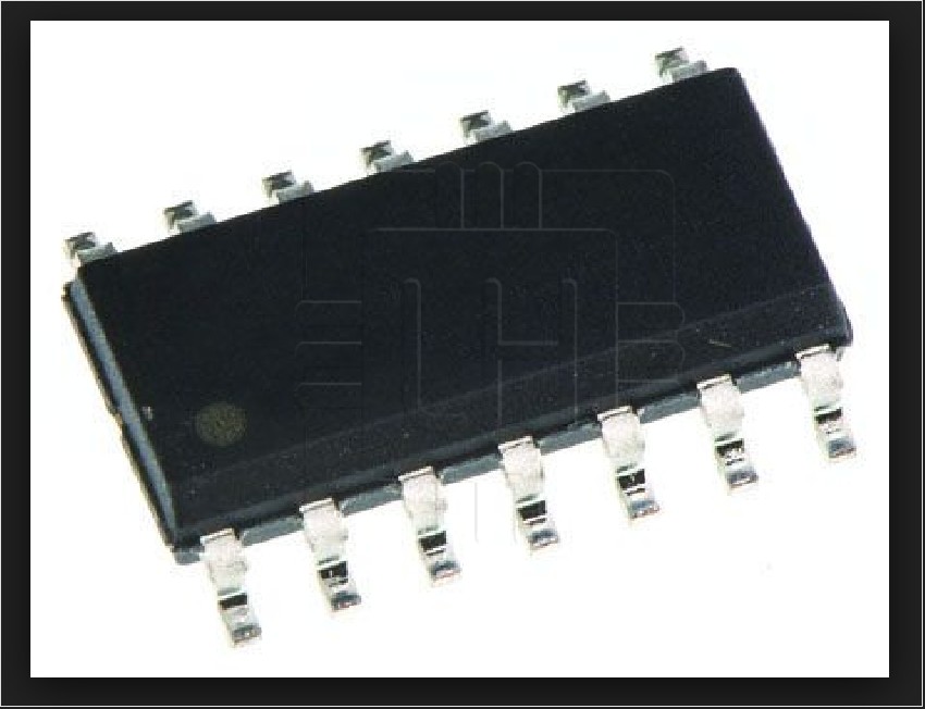 SN74LVC07AD      Circuito integrado digital, buffer, SMD, 1.65-5.5VDC