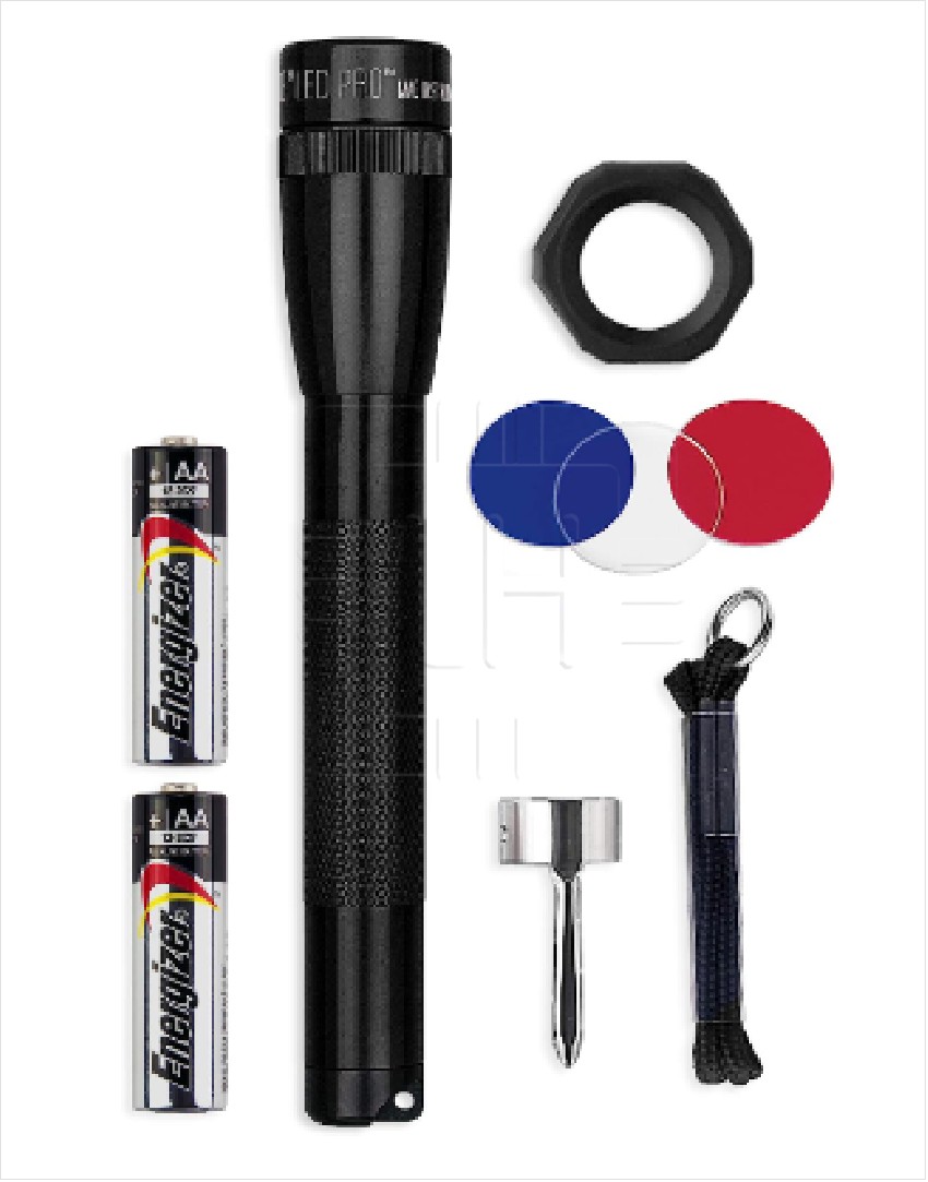 SP2P01C        Linterna Maglite SP2P01C Pro Mini LED en Negro, 332 Lúmenes