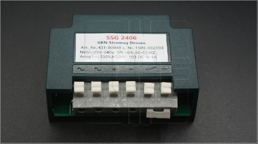 SSG 2406 431-00048            Rectificador 220V-240V 230V 207-103V DC-8/4A; GKN Stromag Dessau