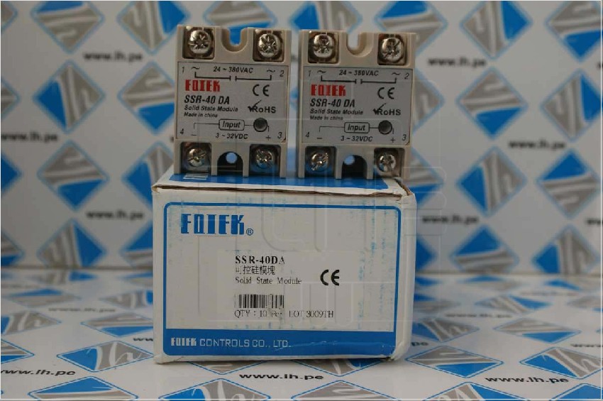 SSR-40DA         Relay Solido State 3-32VDC / 24-380VAC