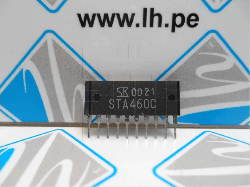 STA460C       Bipolar (BJT) Transistor Array 2 NPN Darlington (Dual) 60V 6A 3.2W Through Hole 10-SIP