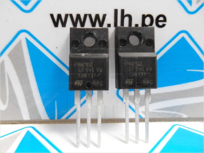 STF9NK90Z 9NK90       Transistor: N-MOSFET; unipolar; 900V; 5A; 40W; TO220FP