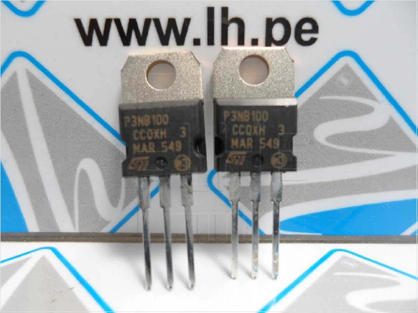 STP3NB100 P3NB100            Transistor 3A, 1000 V, 6 ohm, N-CHANNEL