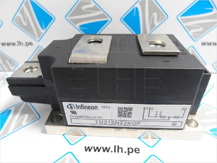 TD215N22KOF    MODULO DE POTENCIA 215A 2200V SCR-DIODE