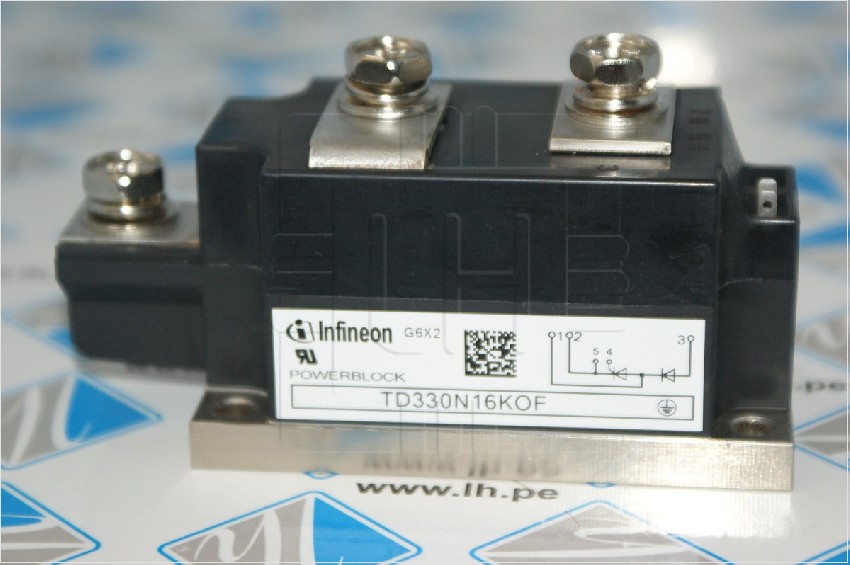 TD330N16KOF       Modulo SCR/ Diode PMOD DUAL-SCR 1600V 330A