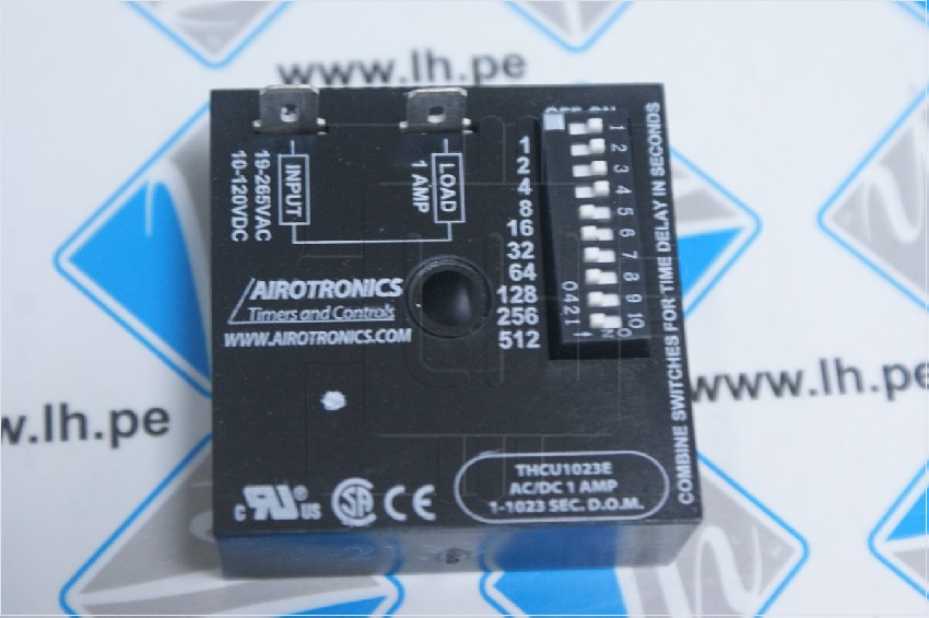 THCU1023E      Temporizador encapsulado, 1023sec, 2Pin, 1NO, Marca AIROTRONICS