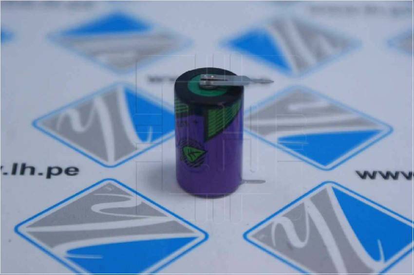 TL-2150-2 PIN                Batería Lithium  3.6V, 1/2AA,  con 2 pines -40 °C a +80 °C. Tadiran