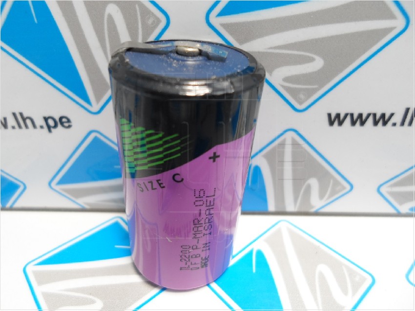 TL-2200/S     Batería lithium 3.6V, 7.2Ah, tamaño C