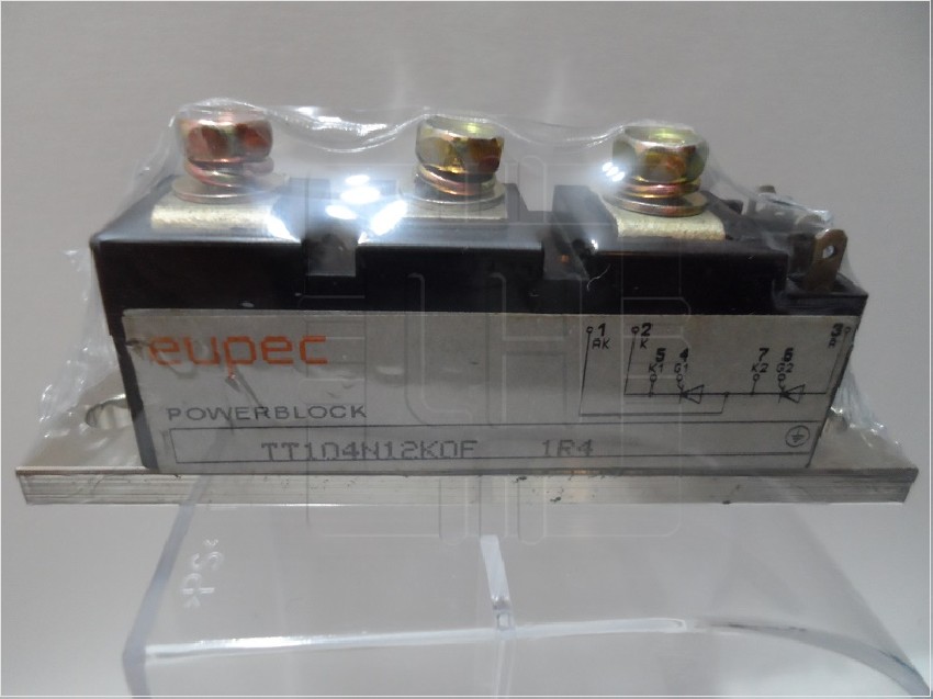 TT104N12KOF Thyristor - Dual SCR Module 1200V 160A DUAL