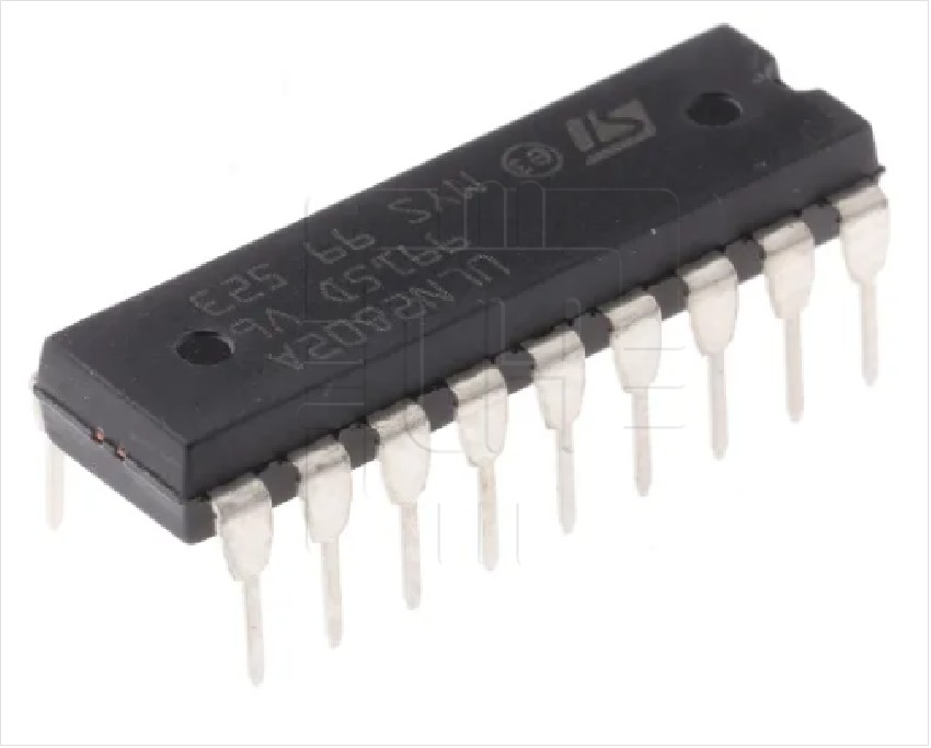 ULN2802A             Circuito integrado, driver, darlington, matriz de transistores, 0.5A, 50V