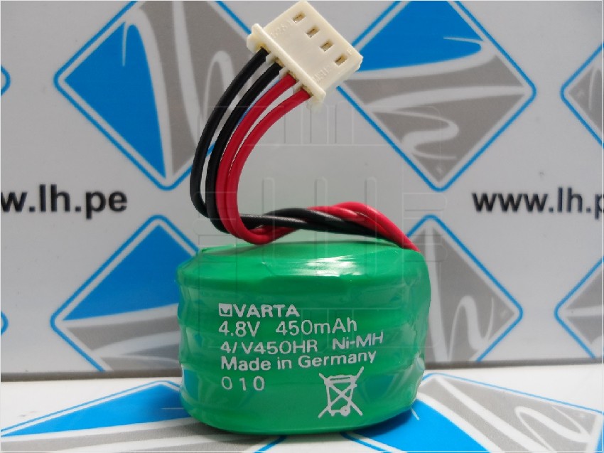 4/V450HR MB37A     BATTERY 4.8V 0.45Ah