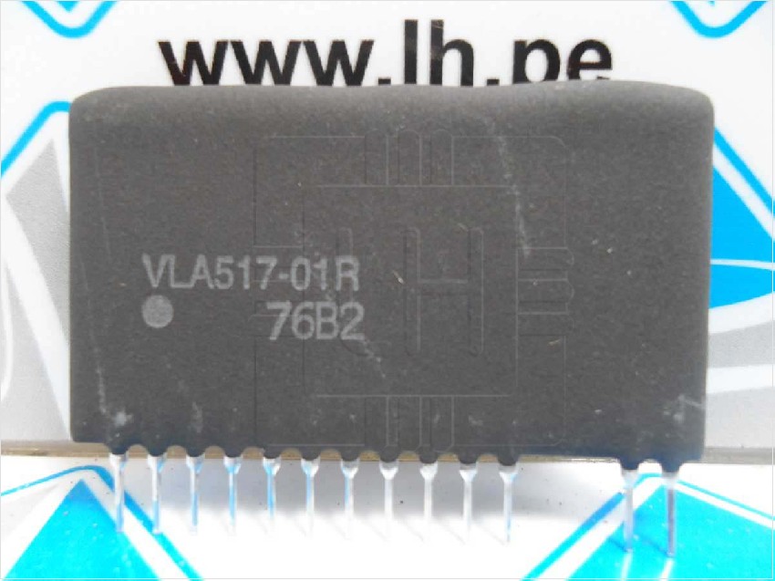 VLA517-01R       Driver MOSFET de potencia 4A, alimentación 20→ 22 V, 15 pines Módulo SIP