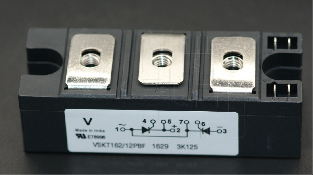 VSKT162/12PBF                 Módulo: thyristor & thyristor; doble, serial; 160A, 1200V; A21; Marca: Vishay