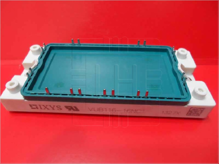 VUB116-16NO1   Modulo  Diode, Rectifier - Three Phase,116A, Vrrm = 1600V, Ifsm = 200A, 150deg C, 45x82 IXYS